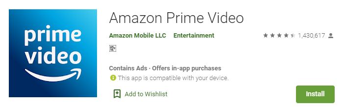 Amazon Prime Video App Download For Mac